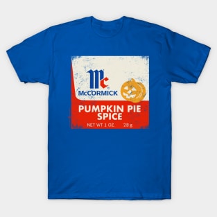 Vintage Pumpkin Pie Spice Label 4 T-Shirt